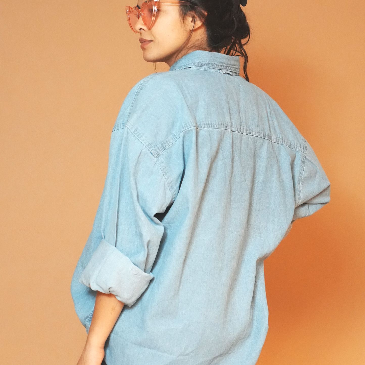 Denim Long Sleeve Shirt